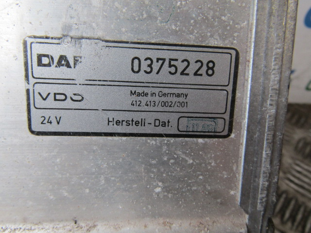 DAF XF 95 EGAS UNIT P/NO 0375228 - Блок управления для Грузовиков: фото 2 DAF XF 95 EGAS UNIT P/NO 0375228 - Блок управления для Грузовиков: фото 2