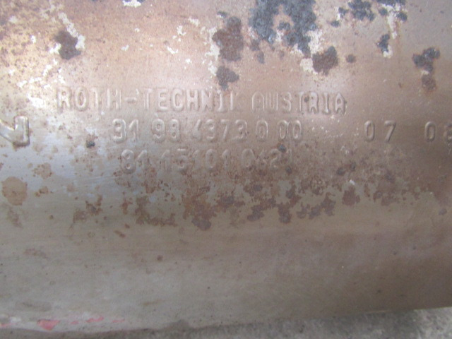 MAN TGM CAT/DPF P/NO 81.151010421 - Выхлопная система для Грузовиков: фото 3 MAN TGM CAT/DPF P/NO 81.151010421 - Выхлопная система для Грузовиков: фото 3