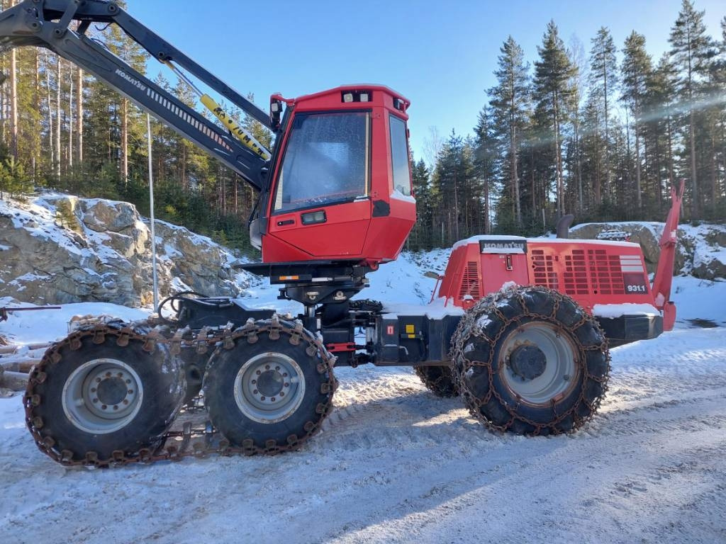 Харвестер Komatsu 931.1: фото 9