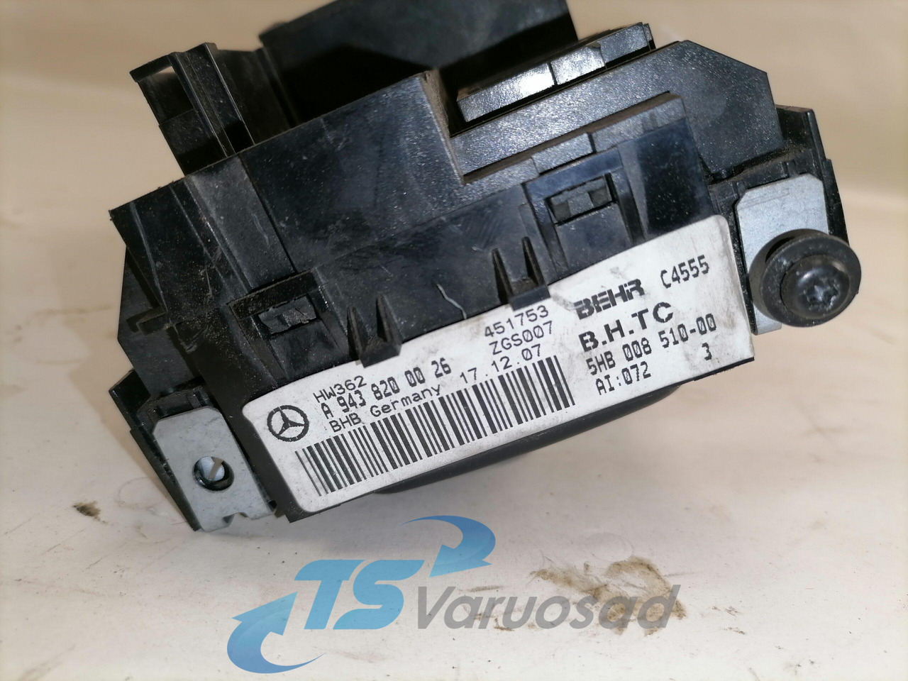 Mercedes-Benz Ecu, CCM A9438200026 - Отопление/ Вентиляция для Грузовиков: фото 3 Mercedes-Benz Ecu, CCM A9438200026 - Отопление/ Вентиляция для Грузовиков: фото 3