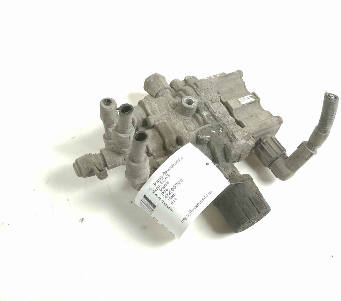 Scania Air suspension control valve, ECAS 4729000620 - Тормозной клапан для Грузовиков: фото 1 Scania Air suspension control valve, ECAS 4729000620 - Тормозной клапан для Грузовиков: фото 1