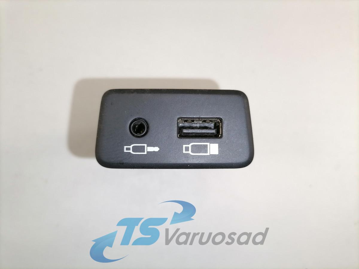 Scania USB/AUX pistikute paneel 2554705 - Электрическая система для Грузовиков: фото 3 Scania USB/AUX pistikute paneel 2554705 - Электрическая система для Грузовиков: фото 3