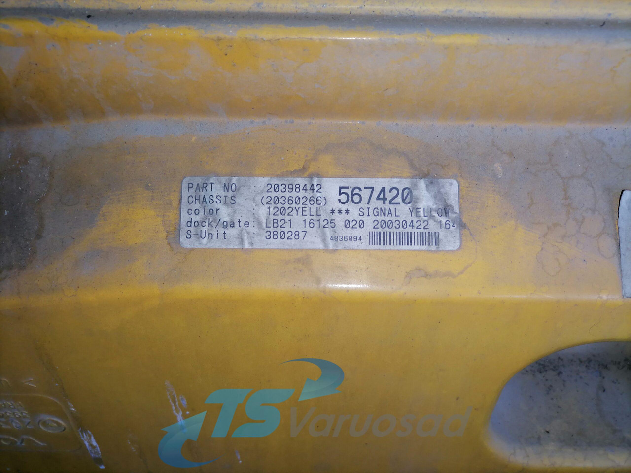 Volvo Grille panel 20360266 - Решётка радиатора для Грузовиков: фото 4 Volvo Grille panel 20360266 - Решётка радиатора для Грузовиков: фото 4