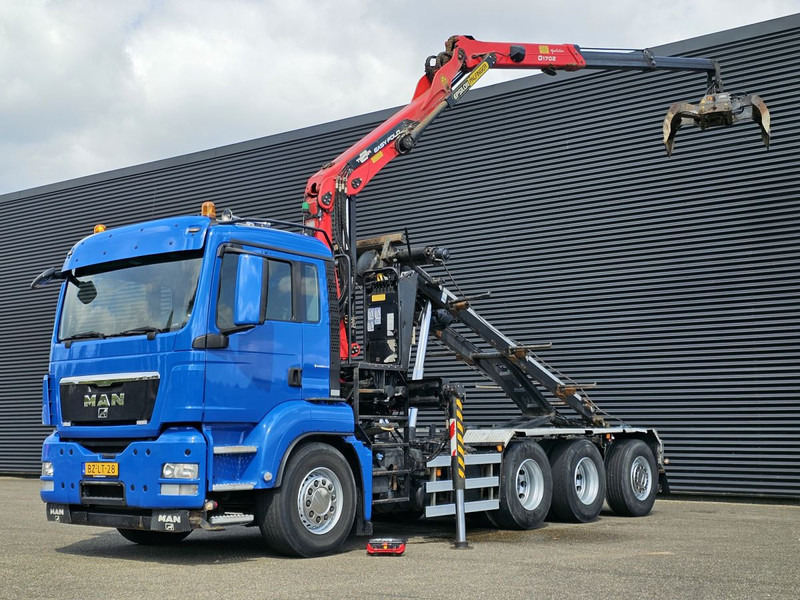 MAN TGS 35.400 / 8x4-4 / CONTAINER SYSTEM / PALFINGER Z CRANE - Тросовый мультилифт, Автоманипулятор: фото 1 MAN TGS 35.400 / 8x4-4 / CONTAINER SYSTEM / PALFINGER Z CRANE - Тросовый мультилифт, Автоманипулятор: фото 1