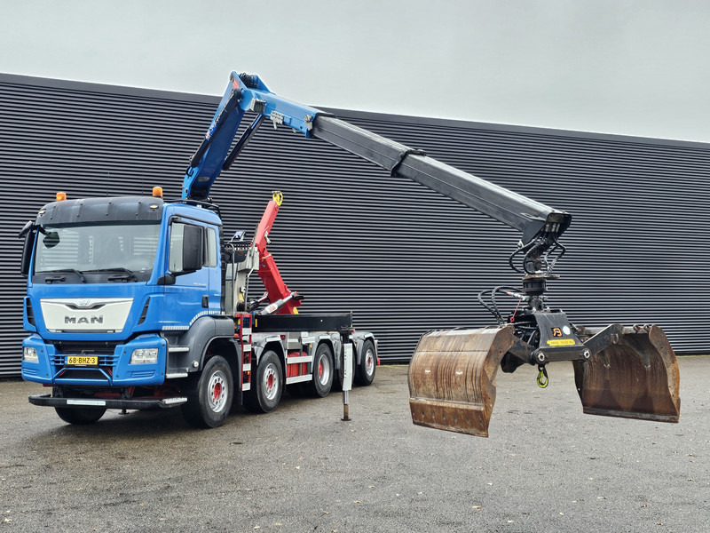 MAN TGS 47.440 BBL / 10X4 HOOKLIFT + Z CRANE - Крюковой мультилифт, Автоманипулятор: фото 2 MAN TGS 47.440 BBL / 10X4 HOOKLIFT + Z CRANE - Крюковой мультилифт, Автоманипулятор: фото 2