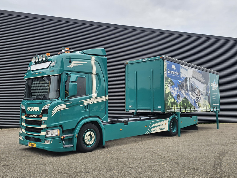 Scania G280 BDF / RETARDER / FULL AIR / 2 X LOADING BOX - Грузовик-контейнеровоз/ Сменный кузов: фото 5 Scania G280 BDF / RETARDER / FULL AIR / 2 X LOADING BOX - Грузовик-контейнеровоз/ Сменный кузов: фото 5