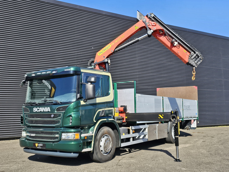 Scania P320 4x2 / PALFINGER PK14002 / CRANE/KRAN - Грузовик бортовой/ Платформа, Автоманипулятор: фото 4 Scania P320 4x2 / PALFINGER PK14002 / CRANE/KRAN - Грузовик бортовой/ Платформа, Автоманипулятор: фото 4