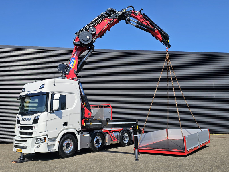 Scania R590 8x2*6 HMF 9520 + JiB + WINCH / TRACTOR / - Тягач: фото 2 Scania R590 8x2*6 HMF 9520 + JiB + WINCH / TRACTOR / - Тягач: фото 2
