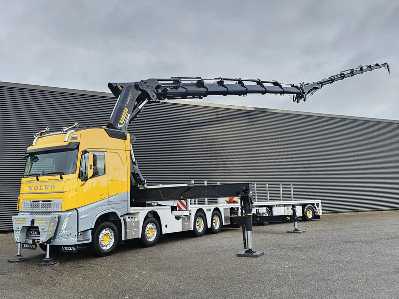 Volvo FH 540 8x4 / PALFINGER 165 TEC 7 + PJ300 / WINCH - Грузовик бортовой/ Платформа, Автоманипулятор: фото 1 Volvo FH 540 8x4 / PALFINGER 165 TEC 7 + PJ300 / WINCH - Грузовик бортовой/ Платформа, Автоманипулятор: фото 1