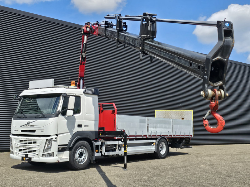 Volvo FM 330 4x2 / EFFER 12.5 t/m CRANE / KRAN - Грузовик бортовой/ Платформа, Автоманипулятор: фото 3 Volvo FM 330 4x2 / EFFER 12.5 t/m CRANE / KRAN - Грузовик бортовой/ Платформа, Автоманипулятор: фото 3