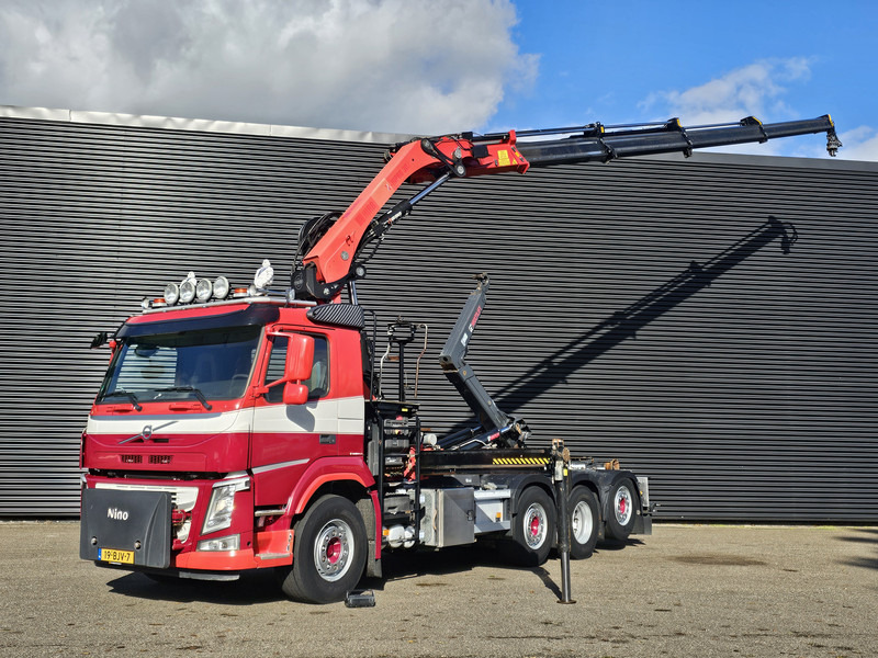 Volvo FM 420 8x2 / HIAB HOOKLIFT + 30 t/m CRANE - KRAN - Крюковой мультилифт, Автоманипулятор: фото 1 Volvo FM 420 8x2 / HIAB HOOKLIFT + 30 t/m CRANE - KRAN - Крюковой мультилифт, Автоманипулятор: фото 1