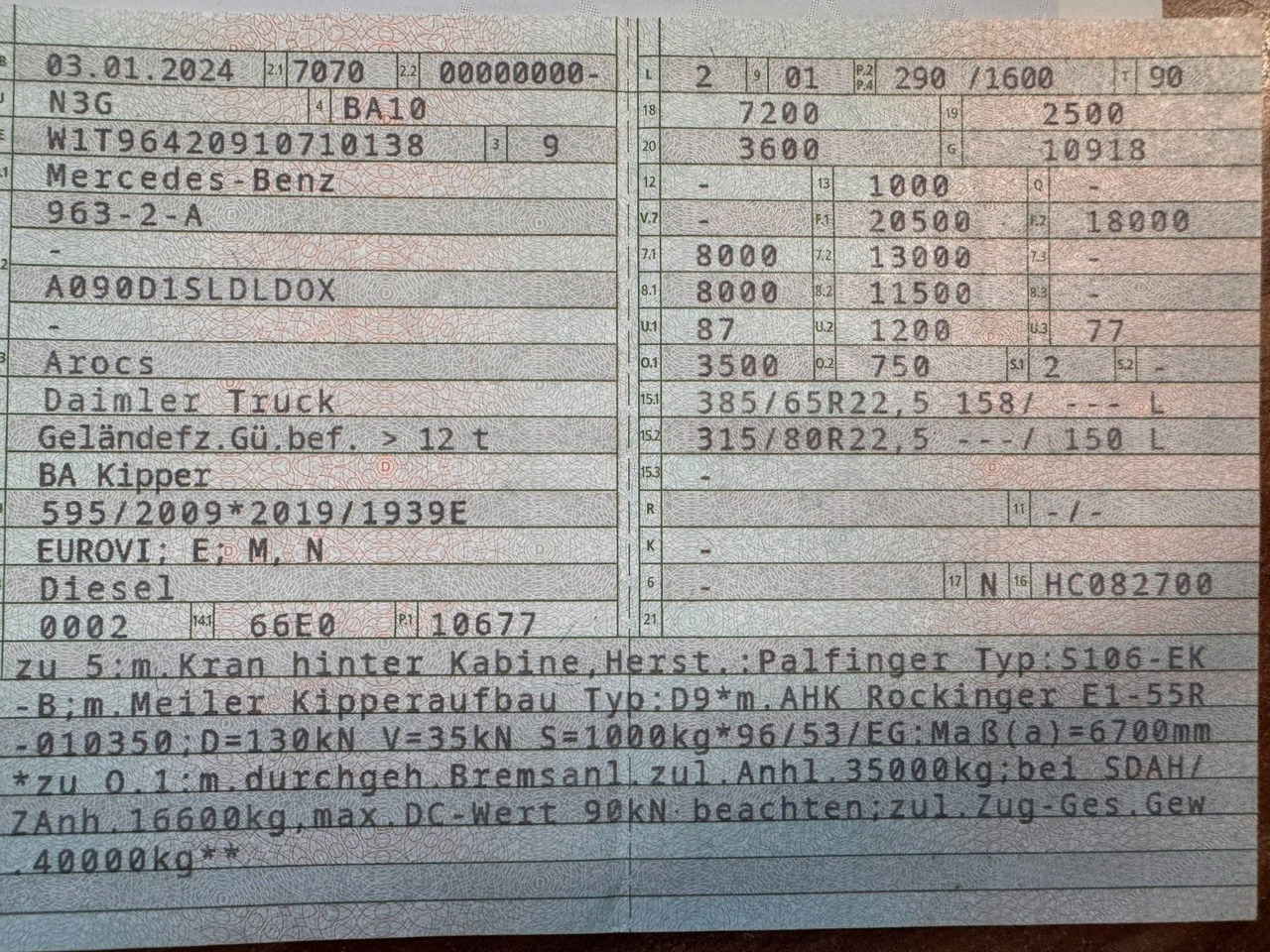 Mercedes-Benz 1840 2140 4X2 Kipper % Kran mit Funk Top Zust. - Самосвал: фото 2 Mercedes-Benz 1840 2140 4X2 Kipper % Kran mit Funk Top Zust. - Самосвал: фото 2