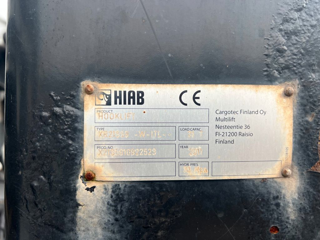 Multilift XR 21 Abrollkipperaufbau 3 Achser Multilift XR 21 Abrollkipperaufbau 3 Achser - Крюковой мультилифт: фото 3 Multilift XR 21 Abrollkipperaufbau 3 Achser Multilift XR 21 Abrollkipperaufbau 3 Achser - Крюковой мультилифт: фото 3