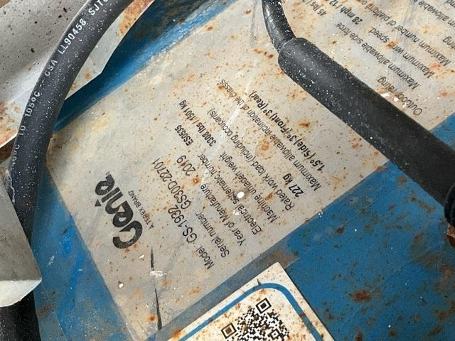 Genie GS1932 - Ножничный подъемник: фото 5 Genie GS1932 - Ножничный подъемник: фото 5