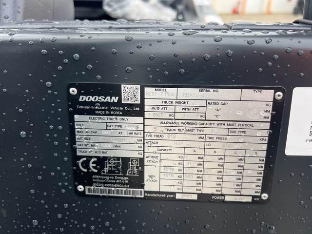 Doosan B20T-7 PLUS - Электропогрузчик: фото 5 Doosan B20T-7 PLUS - Электропогрузчик: фото 5
