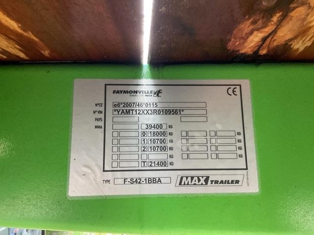 MAX Trailer F-S42-1BBA - Низкорамный полуприцеп: фото 5 MAX Trailer F-S42-1BBA - Низкорамный полуприцеп: фото 5