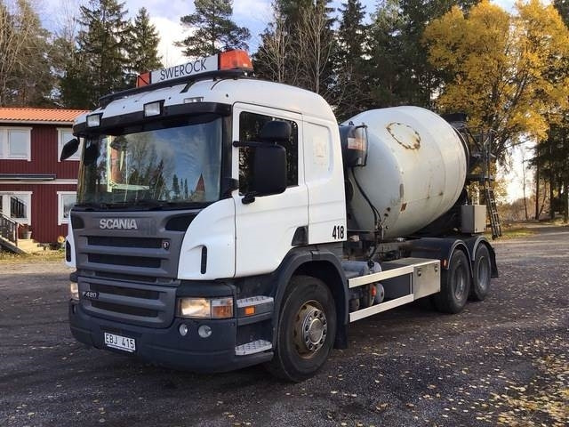 Scania P420LB - Автобетоносмеситель: фото 1 Scania P420LB - Автобетоносмеситель: фото 1