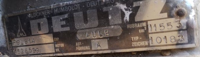 DEUTZ F8L814 - Двигатель: фото 2 DEUTZ F8L814 - Двигатель: фото 2