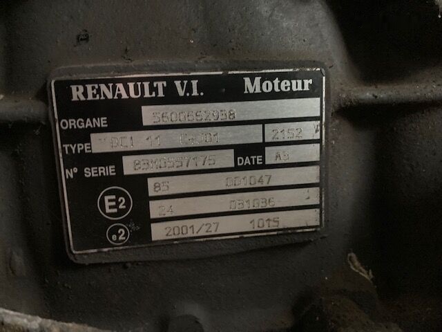 Renault DCI 11  for Renault DCI11 truck for parts - Двигатель для Грузовиков: фото 3 Renault DCI 11  for Renault DCI11 truck for parts - Двигатель для Грузовиков: фото 3