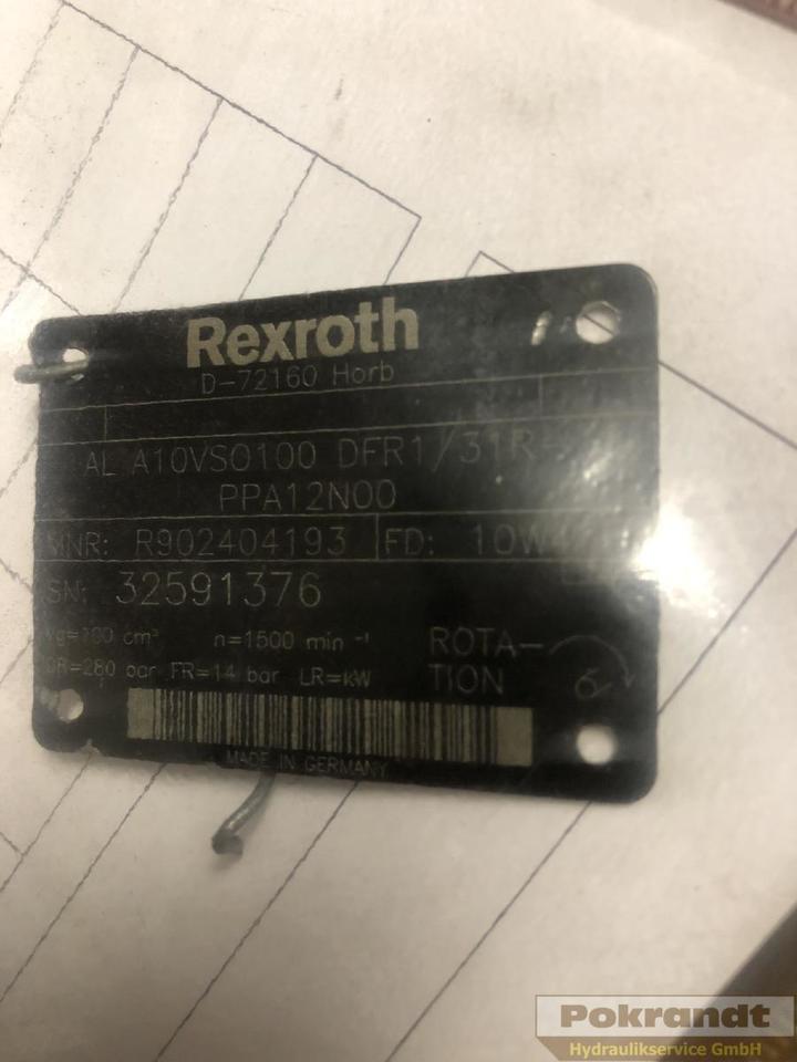 Rexroth A10VSO100DFR1 31R PPA12N00 - Гидравлический насос: фото 2 Rexroth A10VSO100DFR1 31R PPA12N00 - Гидравлический насос: фото 2