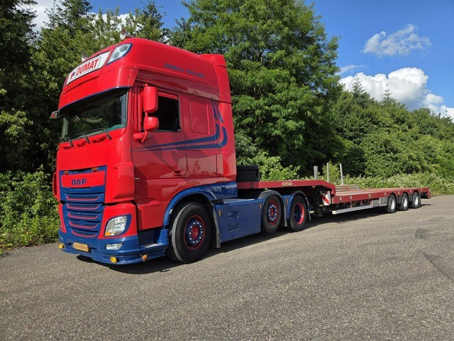 DAF XF 460 FTG 6x2 Super Spacecab + Nooteboom semi-dieplader - Грузовик-шасси: фото 3 DAF XF 460 FTG 6x2 Super Spacecab + Nooteboom semi-dieplader - Грузовик-шасси: фото 3