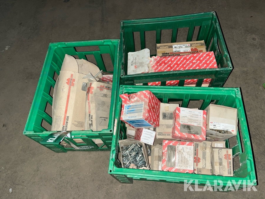 Franske skruer Avenue Og Würth 3 kasser med blandet størrelser - Строительное оборудование: фото 1 Franske skruer Avenue Og Würth 3 kasser med blandet størrelser - Строительное оборудование: фото 1