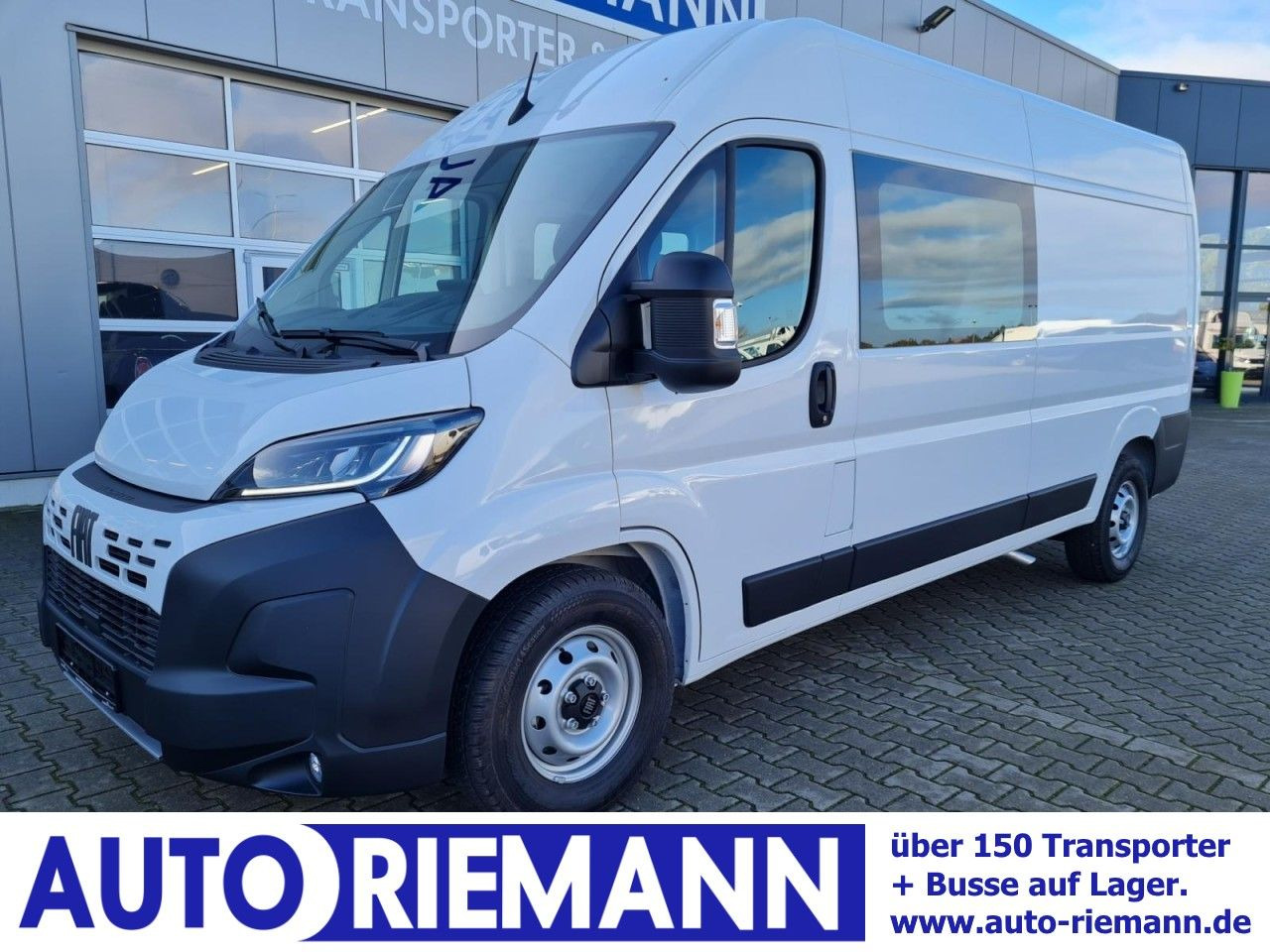Fiat Ducato 35 Kasten Doka 6-Sitze L3H2 AG KLIMA Navi - Цельнометаллический фургон, Грузопассажирский фургон: фото 1 Fiat Ducato 35 Kasten Doka 6-Sitze L3H2 AG KLIMA Navi - Цельнометаллический фургон, Грузопассажирский фургон: фото 1