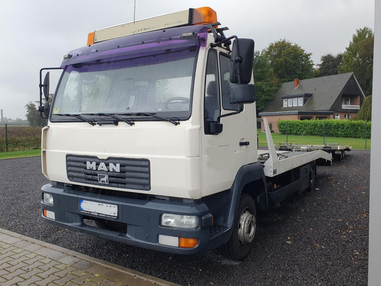 Man LE 8.180 Autotransporter evtl. mit Anhänger - Автовоз: фото 2 Man LE 8.180 Autotransporter evtl. mit Anhänger - Автовоз: фото 2