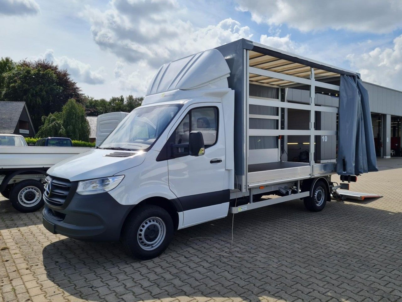 Mercedes-Benz Sprinter 315 Cdi Pritsche Schiebe Plane LBW KLIM - Тентованный фургон: фото 2 Mercedes-Benz Sprinter 315 Cdi Pritsche Schiebe Plane LBW KLIM - Тентованный фургон: фото 2