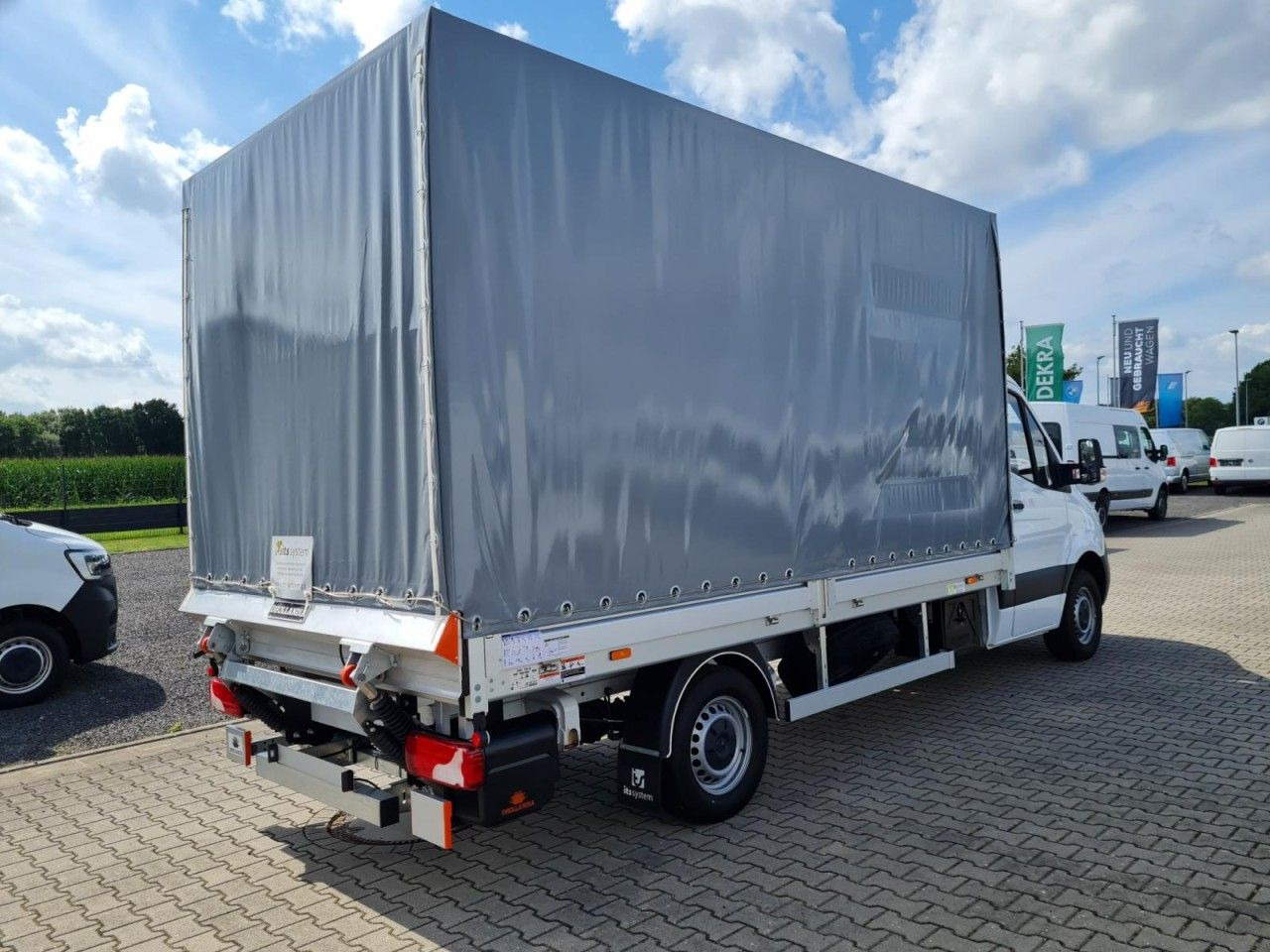 Mercedes-Benz Sprinter 315 Cdi Pritsche Schiebe Plane LBW KLIM - Тентованный фургон: фото 5 Mercedes-Benz Sprinter 315 Cdi Pritsche Schiebe Plane LBW KLIM - Тентованный фургон: фото 5