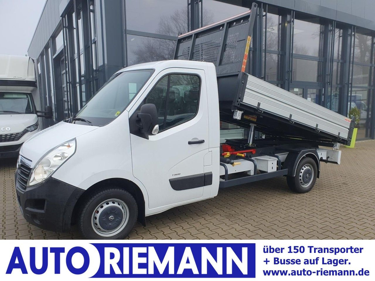 Opel Movano 3500 CDTI 3 Seiten Kipper KLIMA Navi App - Малотоннажный самосвал: фото 1 Opel Movano 3500 CDTI 3 Seiten Kipper KLIMA Navi App - Малотоннажный самосвал: фото 1