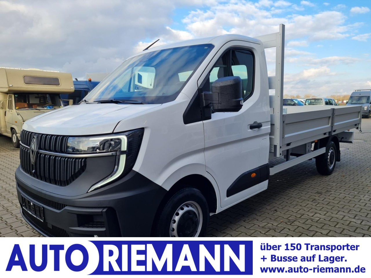 Renault Master New 35 Pritsche lang KLIMA KOMFORT TEMPOMAT - Малотоннажный бортовой грузовик: фото 1 Renault Master New 35 Pritsche lang KLIMA KOMFORT TEMPOMAT - Малотоннажный бортовой грузовик: фото 1