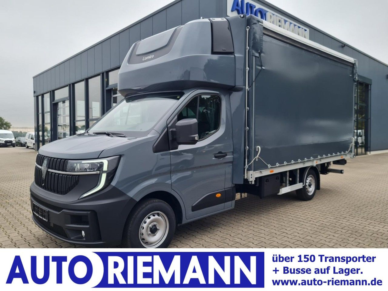 Renault Master New Pritsche Schiebe Plane Schlafkab LBW - Тентованный фургон: фото 1 Renault Master New Pritsche Schiebe Plane Schlafkab LBW - Тентованный фургон: фото 1