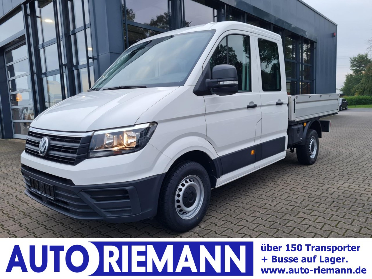 Volkswagen Crafter 35 Doka MR Pritsche AHK Klima 7 Sitzer - Малотоннажный бортовой грузовик, Грузопассажирский фургон: фото 1 Volkswagen Crafter 35 Doka MR Pritsche AHK Klima 7 Sitzer - Малотоннажный бортовой грузовик, Грузопассажирский фургон: фото 1