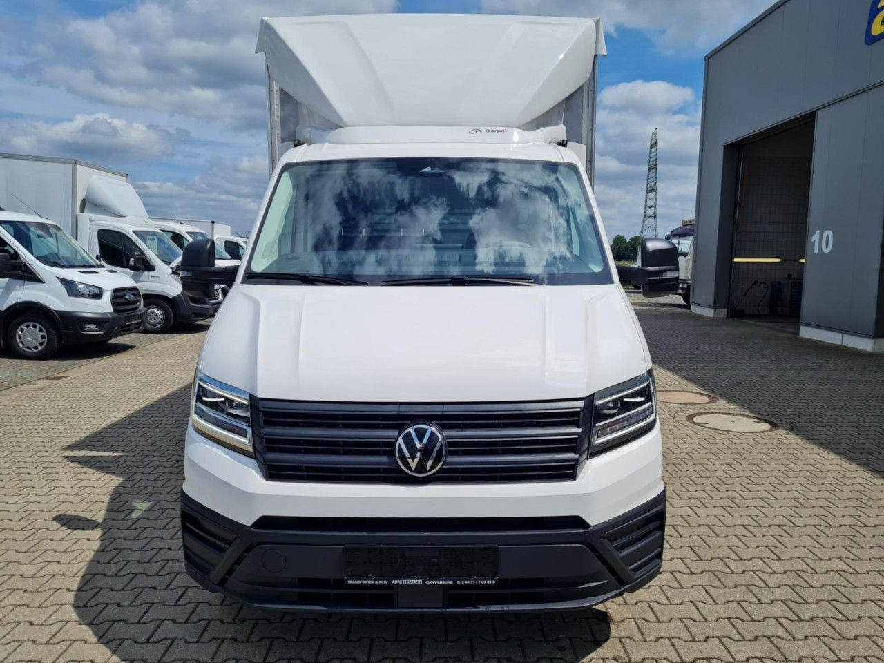 Volkswagen Crafter 35 TDI Pritsche Schiebe Plane LED TEMPOM - Тентованный фургон: фото 2 Volkswagen Crafter 35 TDI Pritsche Schiebe Plane LED TEMPOM - Тентованный фургон: фото 2