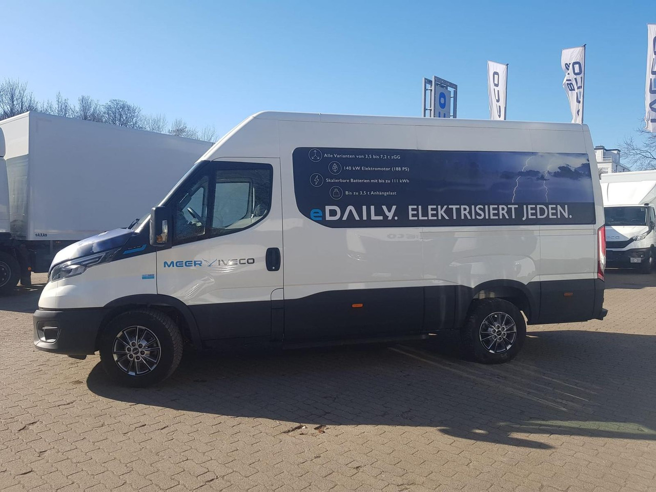 Iveco Daily 38S14E V Rückfahrkamera, AHK mit 3,5t, ... - Цельнометаллический фургон, Электрический фургон: фото 3 Iveco Daily 38S14E V Rückfahrkamera, AHK mit 3,5t, ... - Цельнометаллический фургон, Электрический фургон: фото 3
