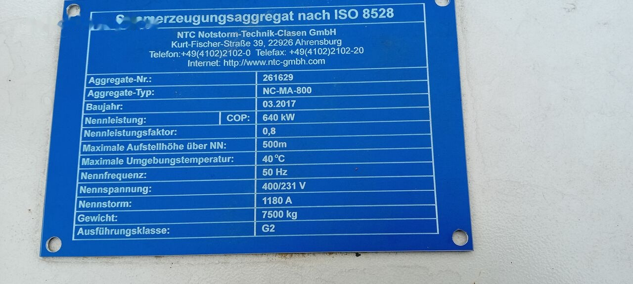 Stamford Generator Cummins STAMFORD 1600 KVA 2015 rok . Agregaty Prądotwó в лизинг Stamford Generator Cummins STAMFORD 1600 KVA 2015 rok . Agregaty Prądotwó: фото 35