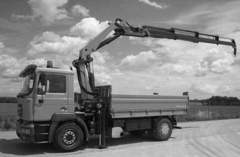 MAN 18.414 mit Palfinger PK 21000 – tipper truck / Kipper - Самосвал, Автоманипулятор: фото 1 MAN 18.414 mit Palfinger PK 21000 – tipper truck / Kipper - Самосвал, Автоманипулятор: фото 1