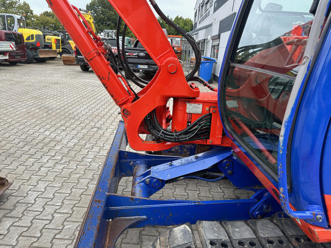 Экскаватор Hitachi ZX80 SBLC Kettenbagger MS08 SW Klima: фото 8