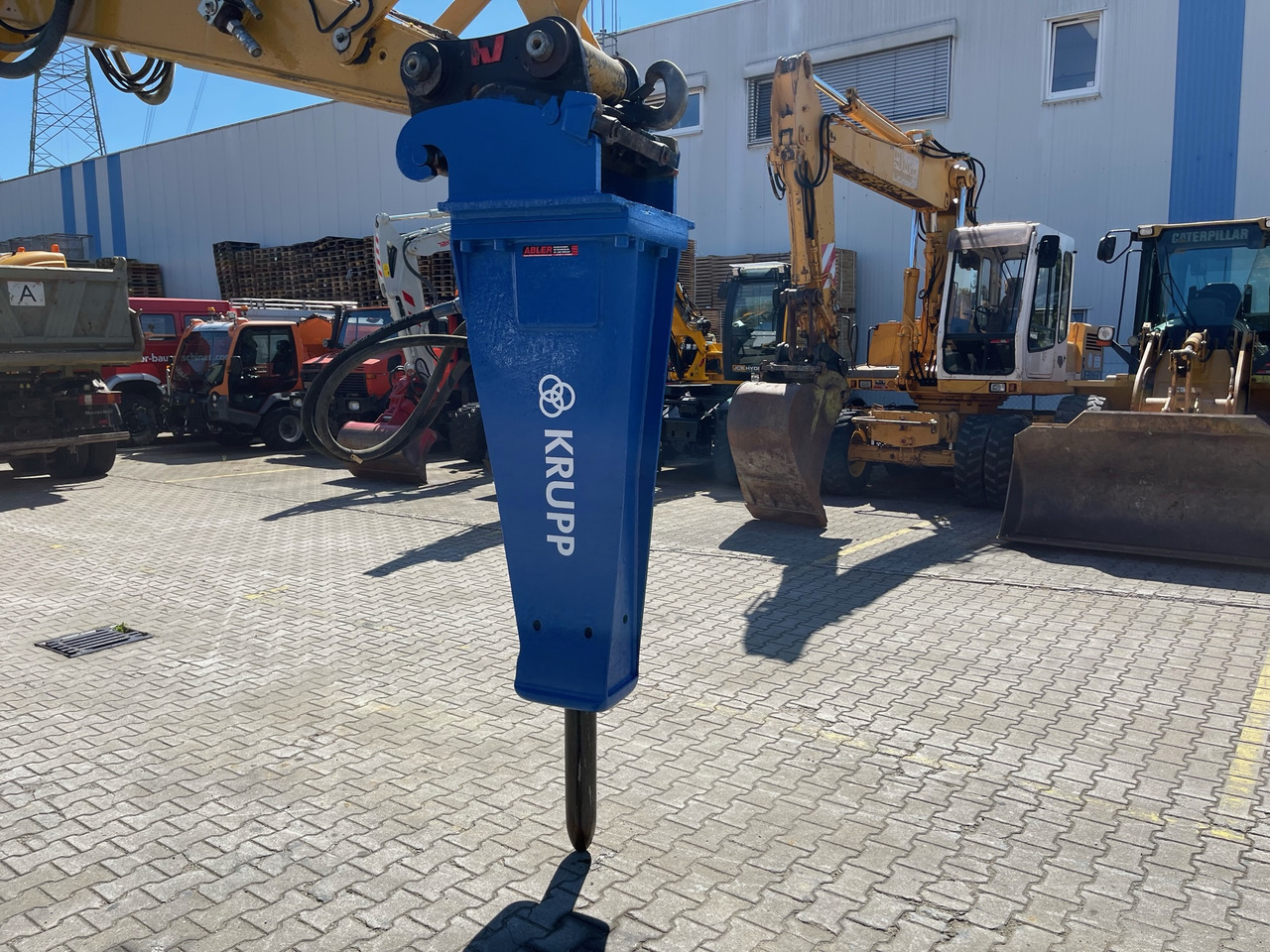Krupp HM720V Baggerhammer 15-25t - Гидромолот для Строительной техники: фото 4 Krupp HM720V Baggerhammer 15-25t - Гидромолот для Строительной техники: фото 4