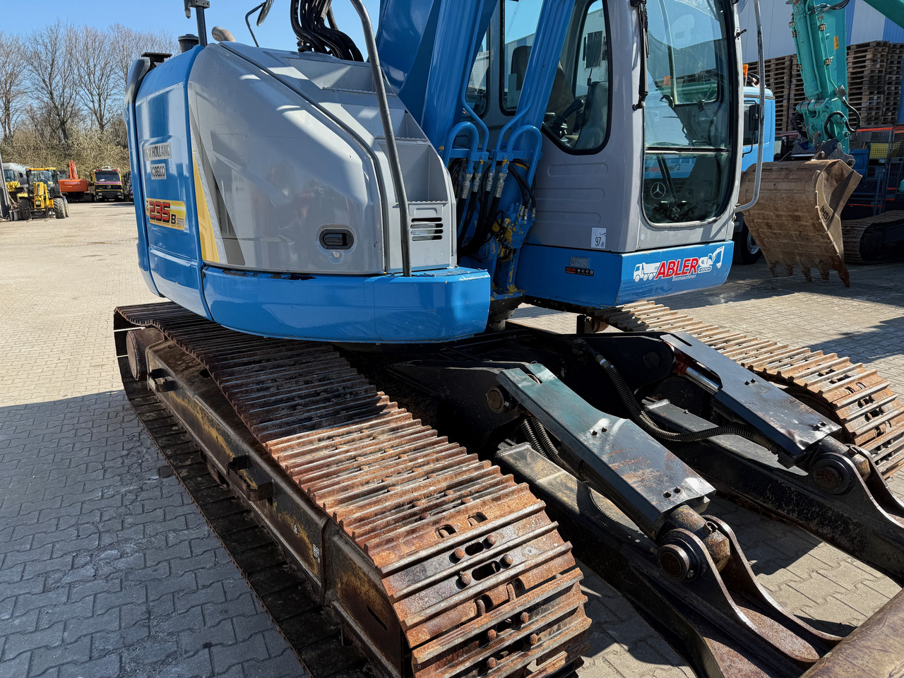 Экскаватор New Holland Kobeclo E235 BSR-2 Nullheck Kettenbagger MS21: фото 12