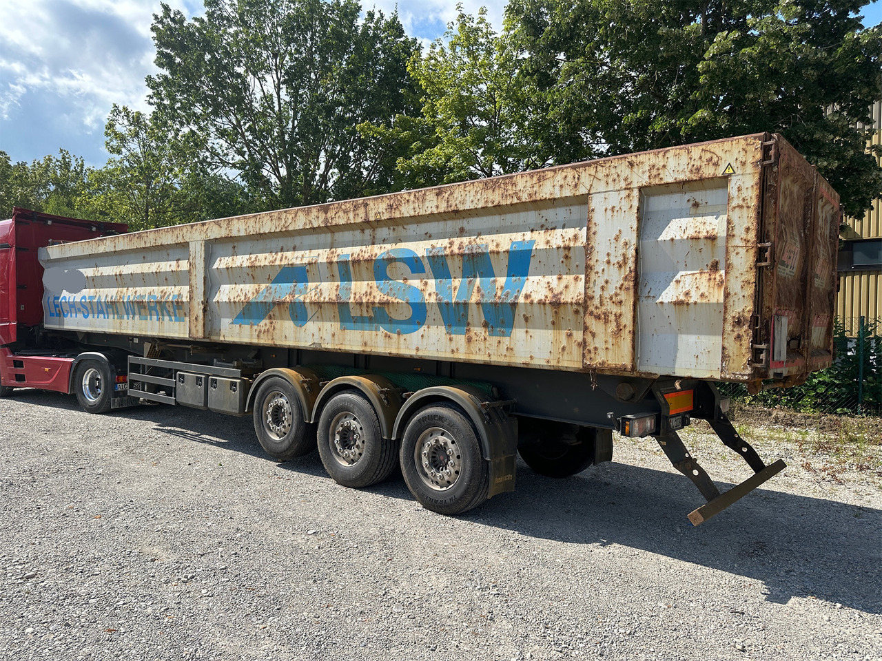 Reisch RHKS-35/24SL Stahl Kippmulde 50 m3 Metallschrott - Самосвальный полуприцеп: фото 4 Reisch RHKS-35/24SL Stahl Kippmulde 50 m3 Metallschrott - Самосвальный полуприцеп: фото 4