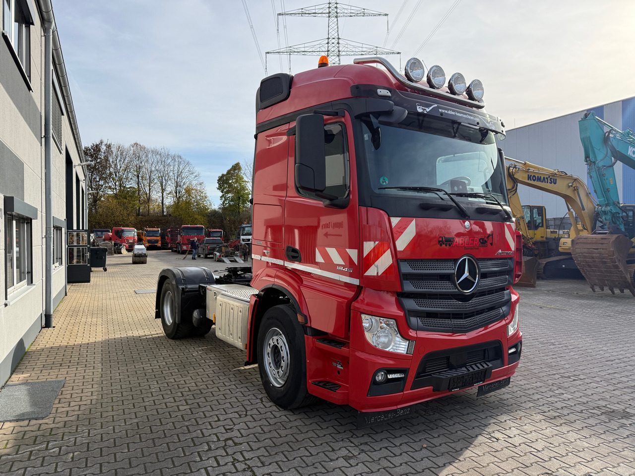 Mercedes-Benz 1845 Actros SZM Klima Retarder Nebenantrieb - Тягач: фото 3 Mercedes-Benz 1845 Actros SZM Klima Retarder Nebenantrieb - Тягач: фото 3