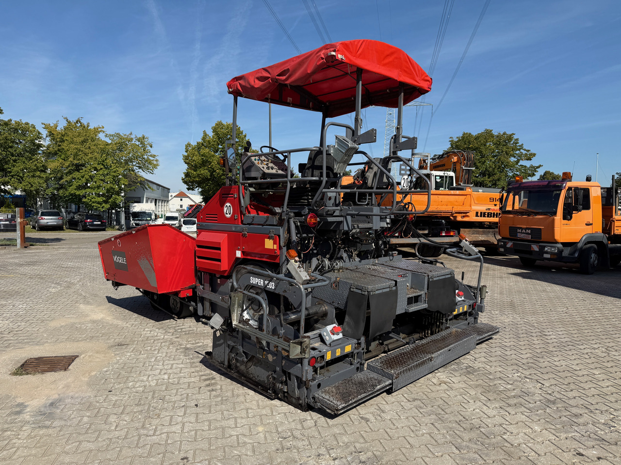 Vögele Super 1203 Asphalt-Radfertiger - Асфальтоукладчик: фото 5 Vögele Super 1203 Asphalt-Radfertiger - Асфальтоукладчик: фото 5