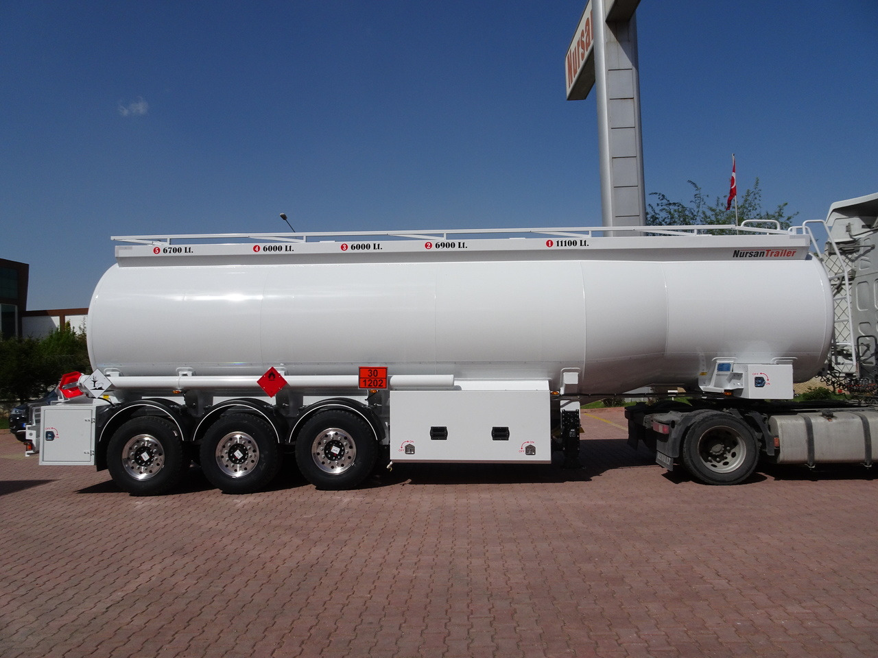 NURSAN Aluminium Tanker - Полуприцеп-цистерна: фото 3 NURSAN Aluminium Tanker - Полуприцеп-цистерна: фото 3