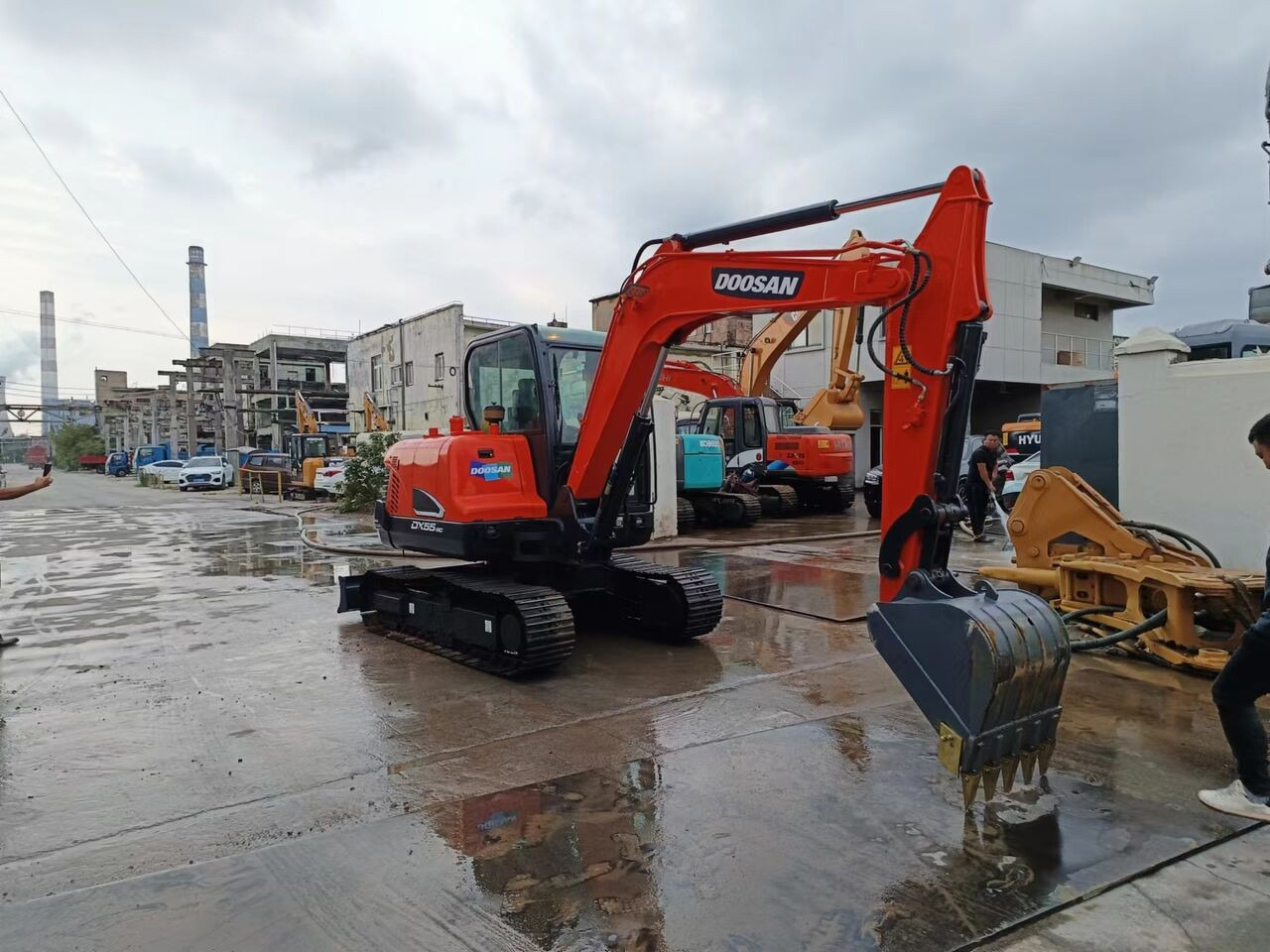 DOOSAN DX55-9C - Мини-экскаватор: фото 2 DOOSAN DX55-9C - Мини-экскаватор: фото 2