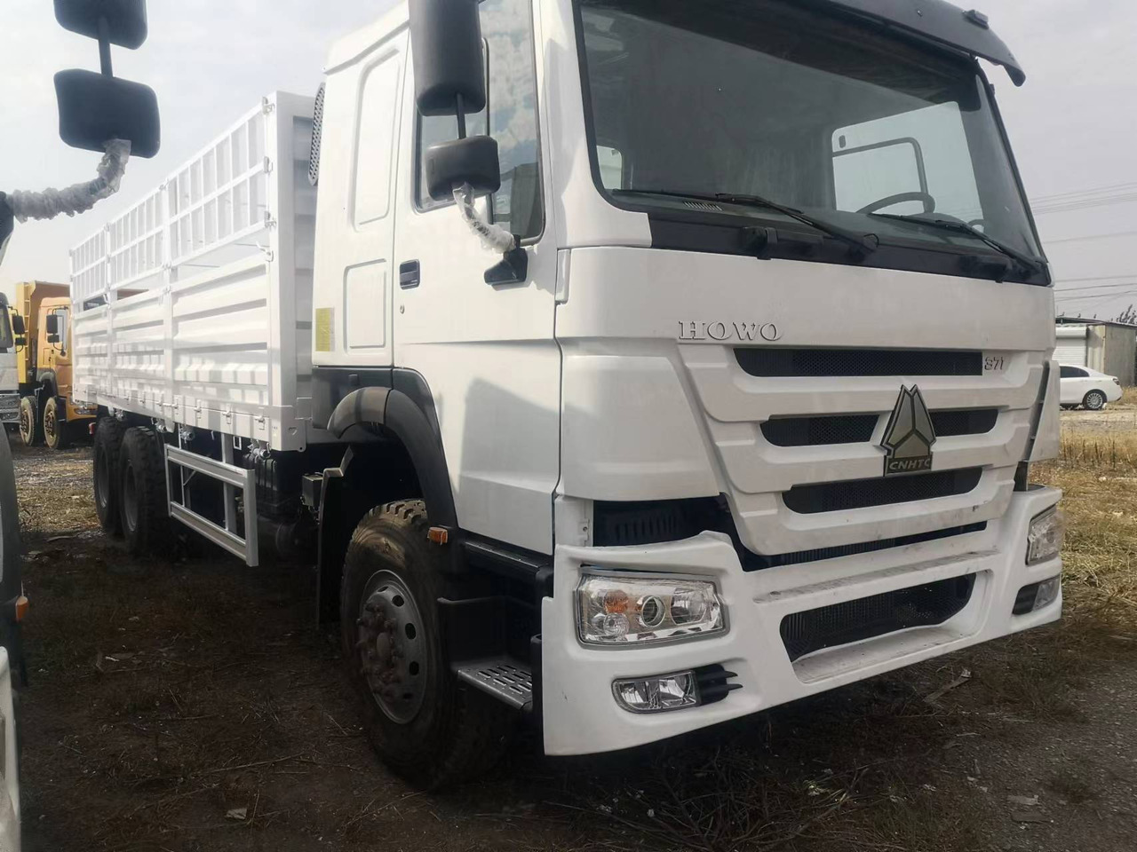 SINOTRUK HOWO DUMP TRUCK LIVESTOCK TRUCK WITH FENCE 371 380 400 420 460 HP - Грузовик для перевозки животных: фото 3 SINOTRUK HOWO DUMP TRUCK LIVESTOCK TRUCK WITH FENCE 371 380 400 420 460 HP - Грузовик для перевозки животных: фото 3