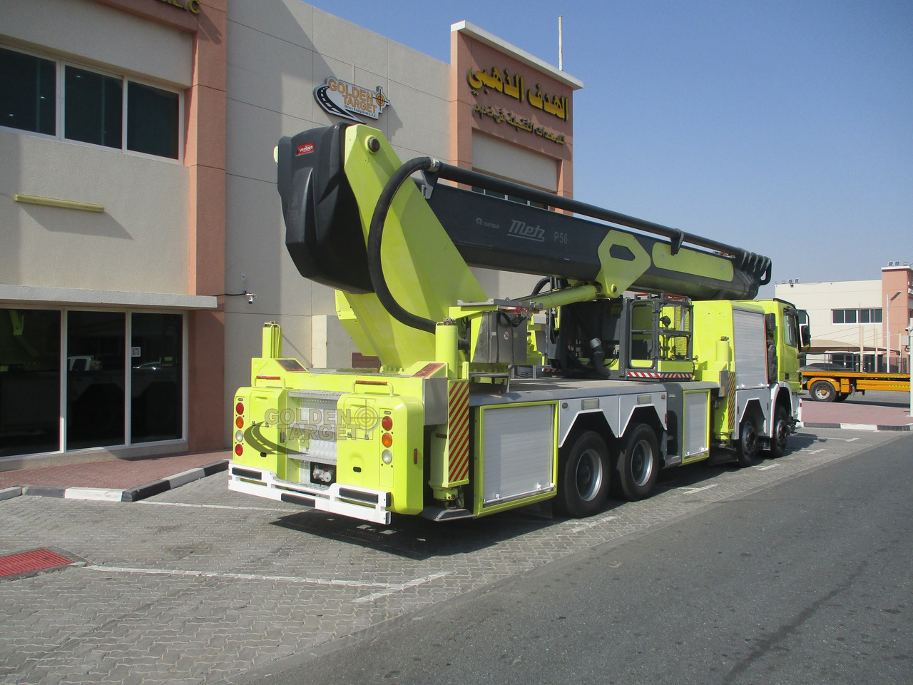Mercedes ACTROS 4140 8x4 METZ P56 Fire Truck - Пожарная машина: фото 3 Mercedes ACTROS 4140 8x4 METZ P56 Fire Truck - Пожарная машина: фото 3