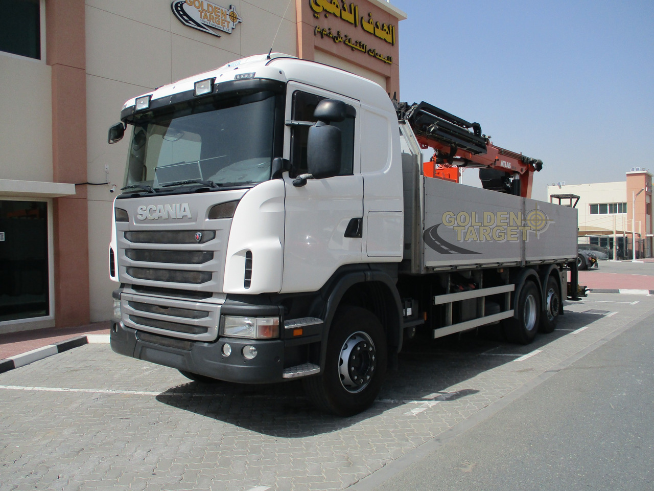 SCANIA G480 6x2 with ATLAS 210.2 Block Crane - Автоманипулятор: фото 2 SCANIA G480 6x2 with ATLAS 210.2 Block Crane - Автоманипулятор: фото 2