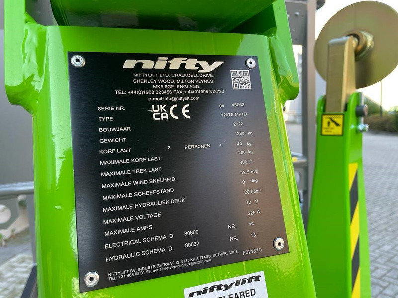 Niftylift 120T - Прицеп: фото 5 Niftylift 120T - Прицеп: фото 5